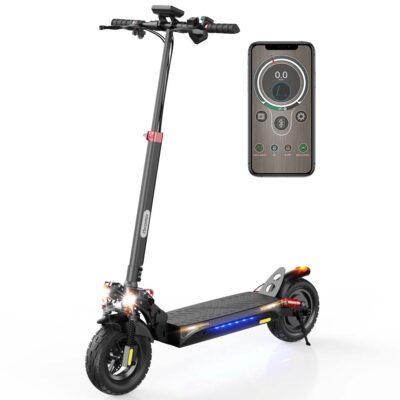 iScooter iX4 Off Road Electric Scooter with APP Control and helemt